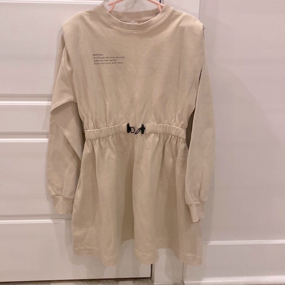ZARA DRESS SIZE 9 SHOULDER PAD AND BAND